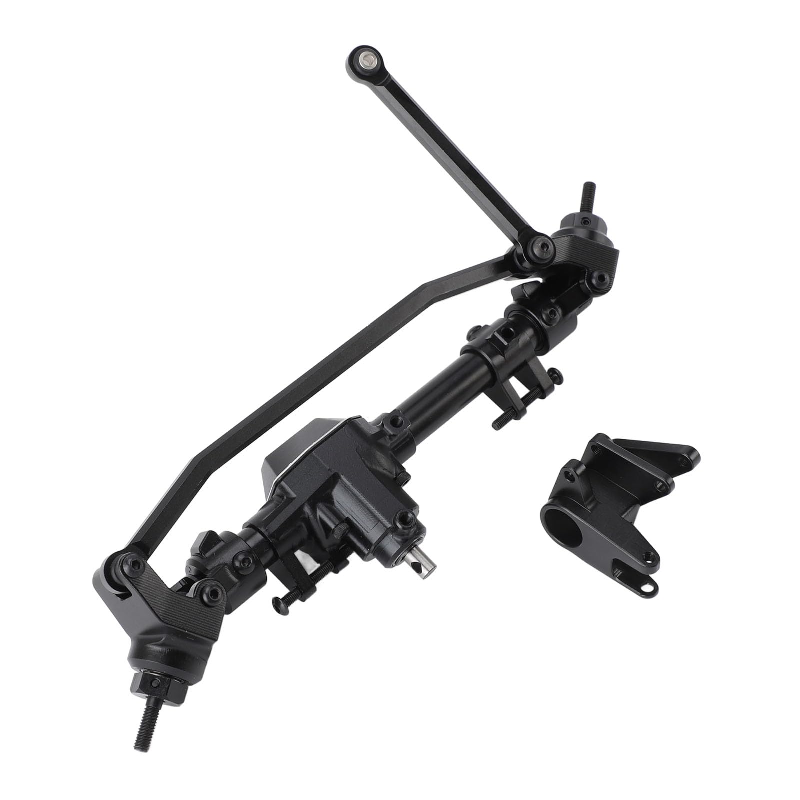 Demeras Kompletny Aluminiowy zespół Przedniej Osi RC do SCX10 PRO Trwała Modernizacja w Każdym Terenie Łatwa Instalacja