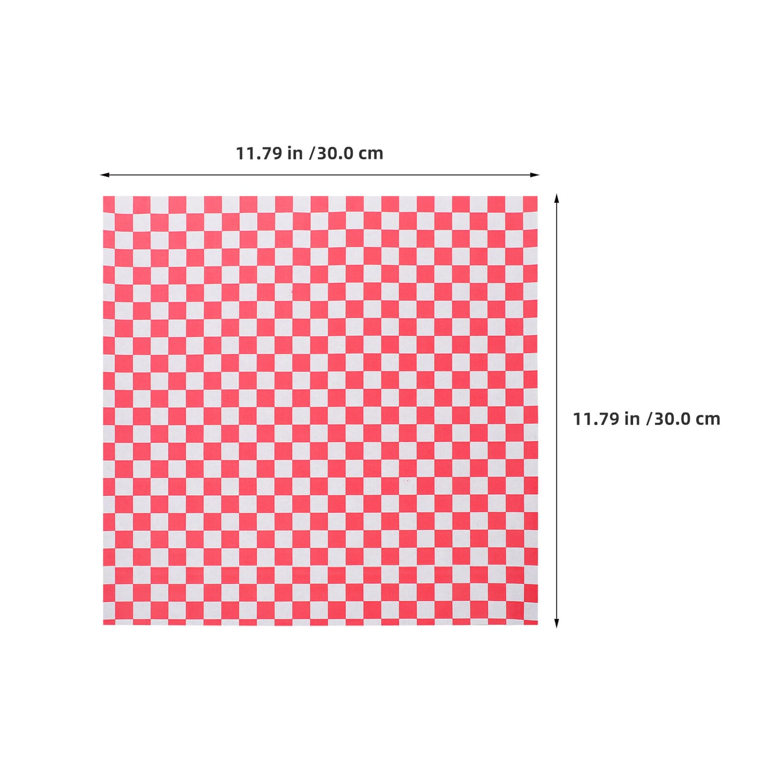 Carta da Forno Antiaderente Quadrata 30X30 CM Fogli Oleati per Alimenti 500 Pezzi Resistente al Calore per Pizza Hamburger e Panini per Cucina Picnic e Feste