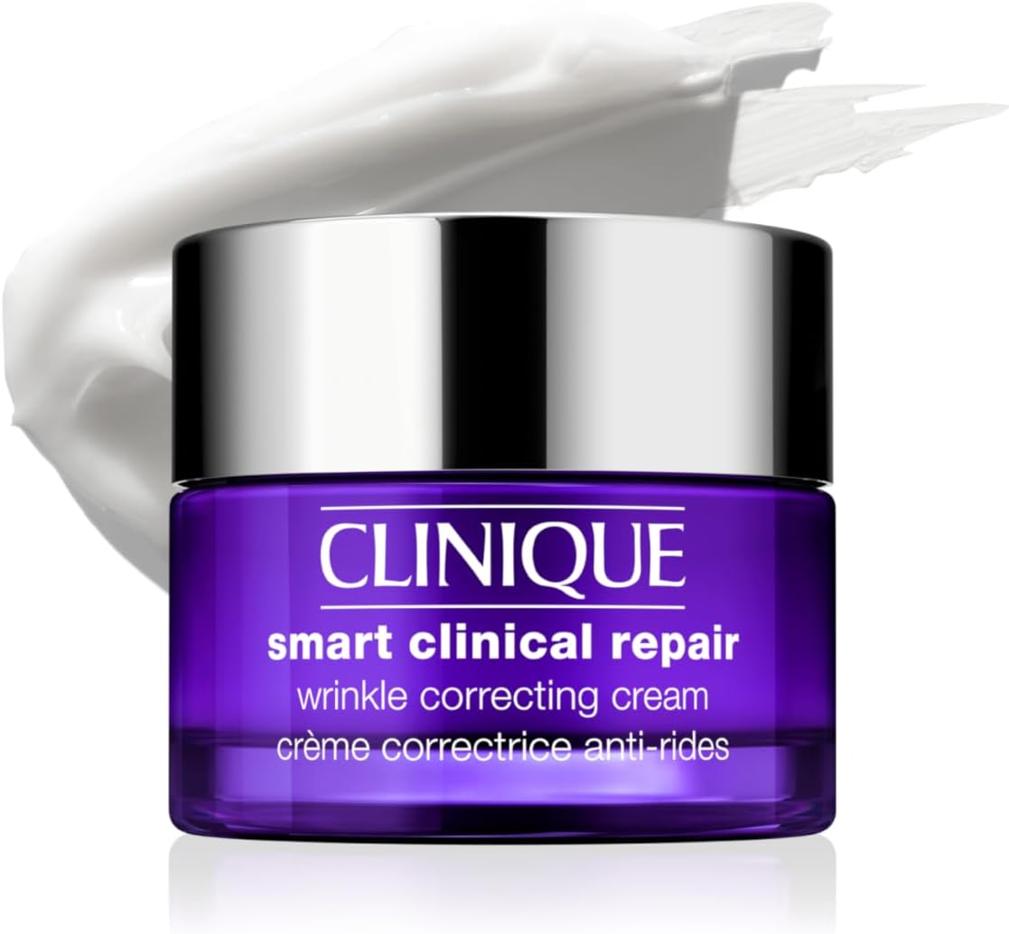 Smart Clinical Repair Wrinkle Correcting Anti Aging Face Cream With Hyaluronic Acid + Peptides For All Skin Types | Hydrating