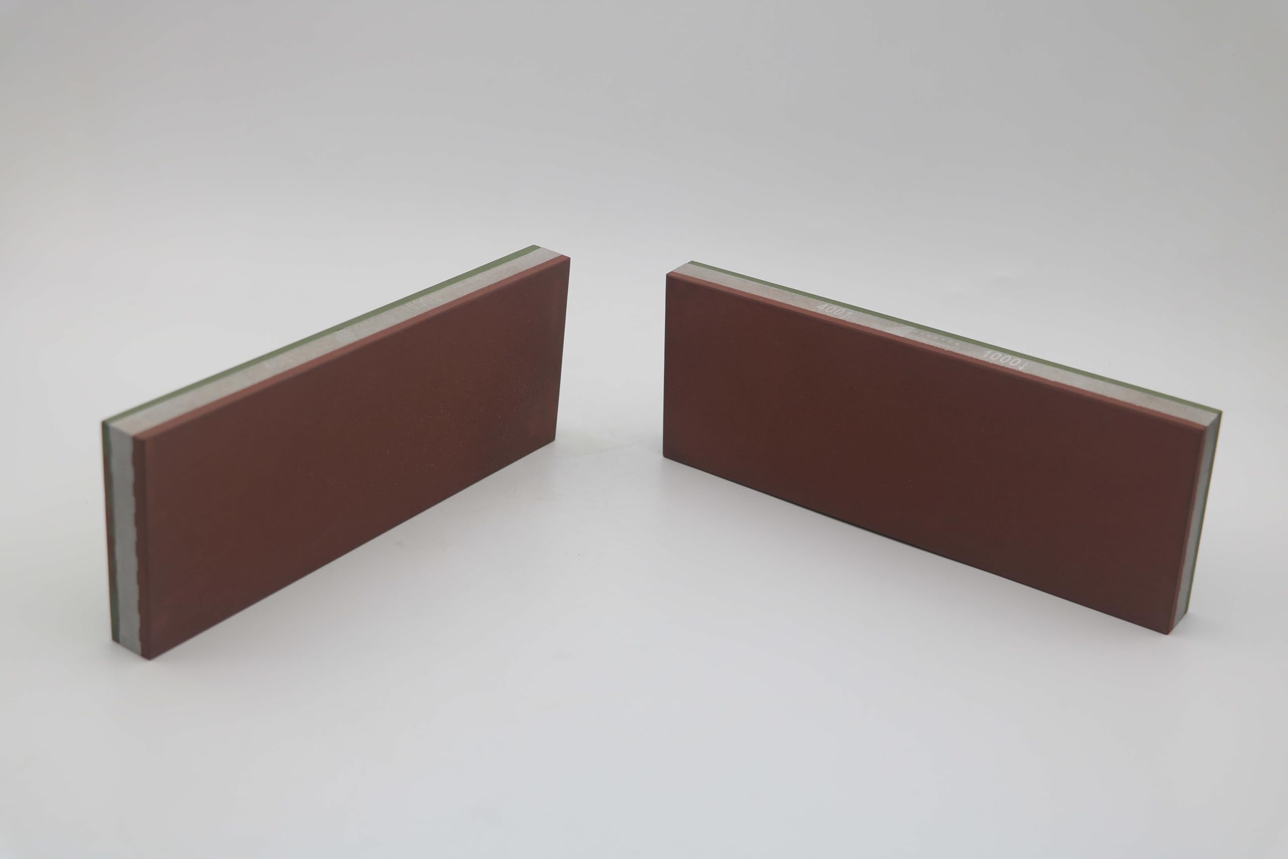 Doppelseitiger Diamant-Schleifstein 8 Zoll (8" x 3") | Harzbindung, Wetzstein und Messerschärfer, Für Schnellarbeitsstahl und Spezialstahl, Körnung 400/1000