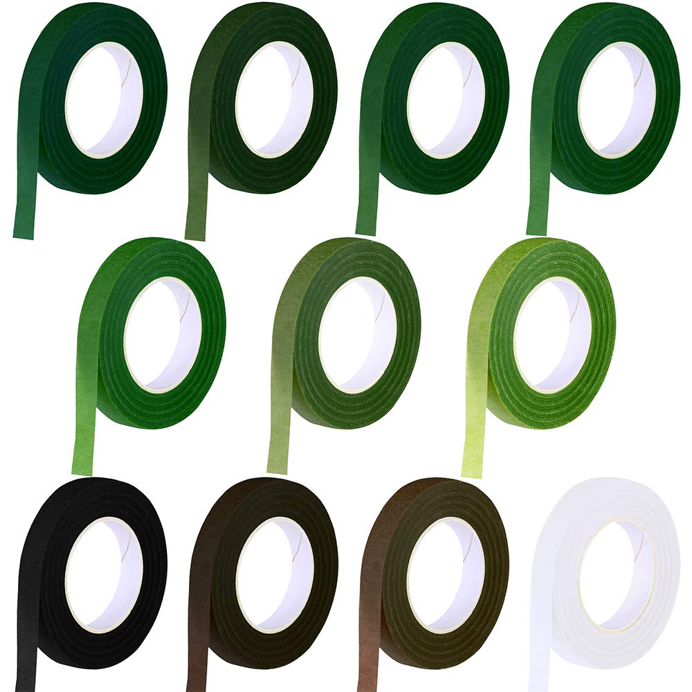 Supla 11 Rolls Floral Tapes Floral Tapes Bouquets Stem Picks Wrap for