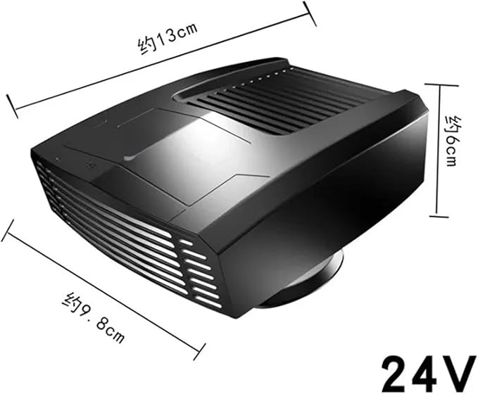 Calefactor Eléctrico Portátil Convector 12V 300W miniatura 3