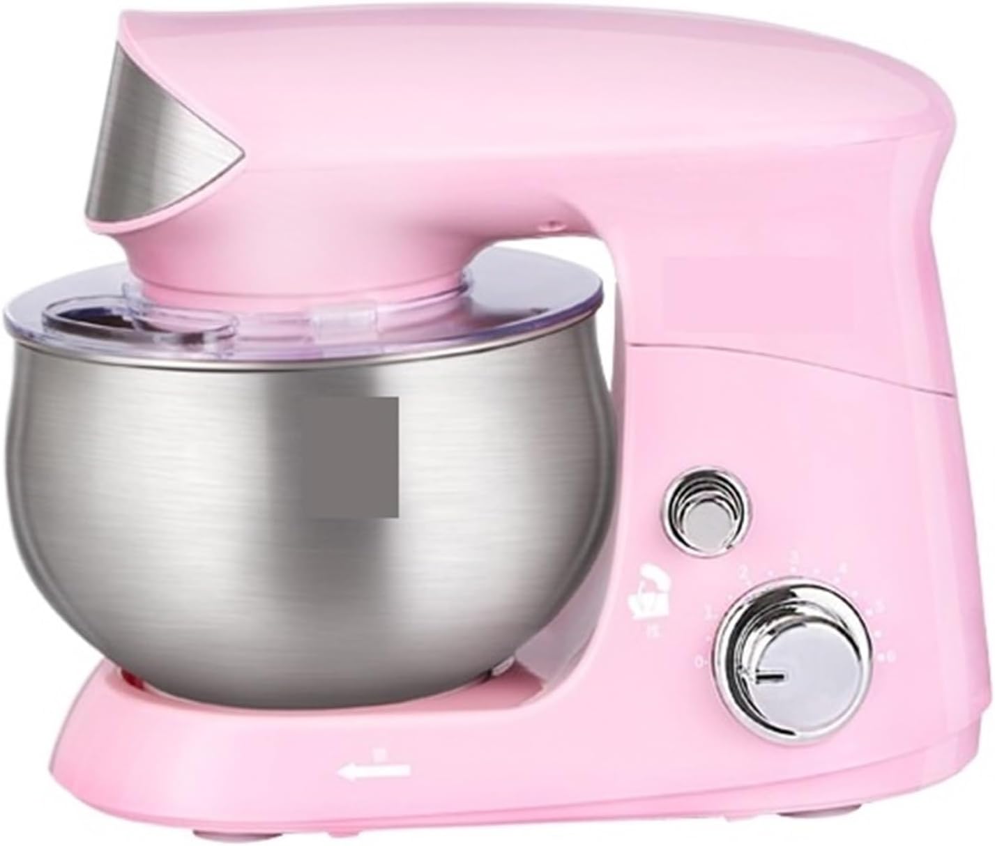 Kitchen Stand Mixer, Machine Household Small Egg Mixer Dough Kneading Commercial All-in-one Multi-function,for Home Cooks(White,Set2)