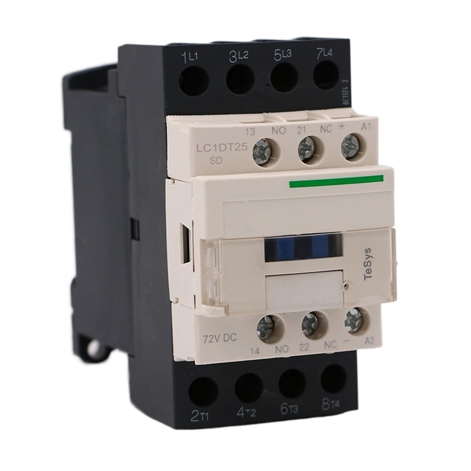 Contacteur CC LC1DT25SD pour stabiliser la tension 72V 25A de vos circuits