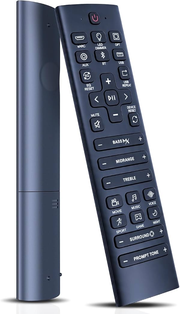Control remoto de repuesto para barra de sonido ULTIMEA Aura Dolby Atmos, modelos A50 A50 Pro A60 U2523 U2621 S5T U2625