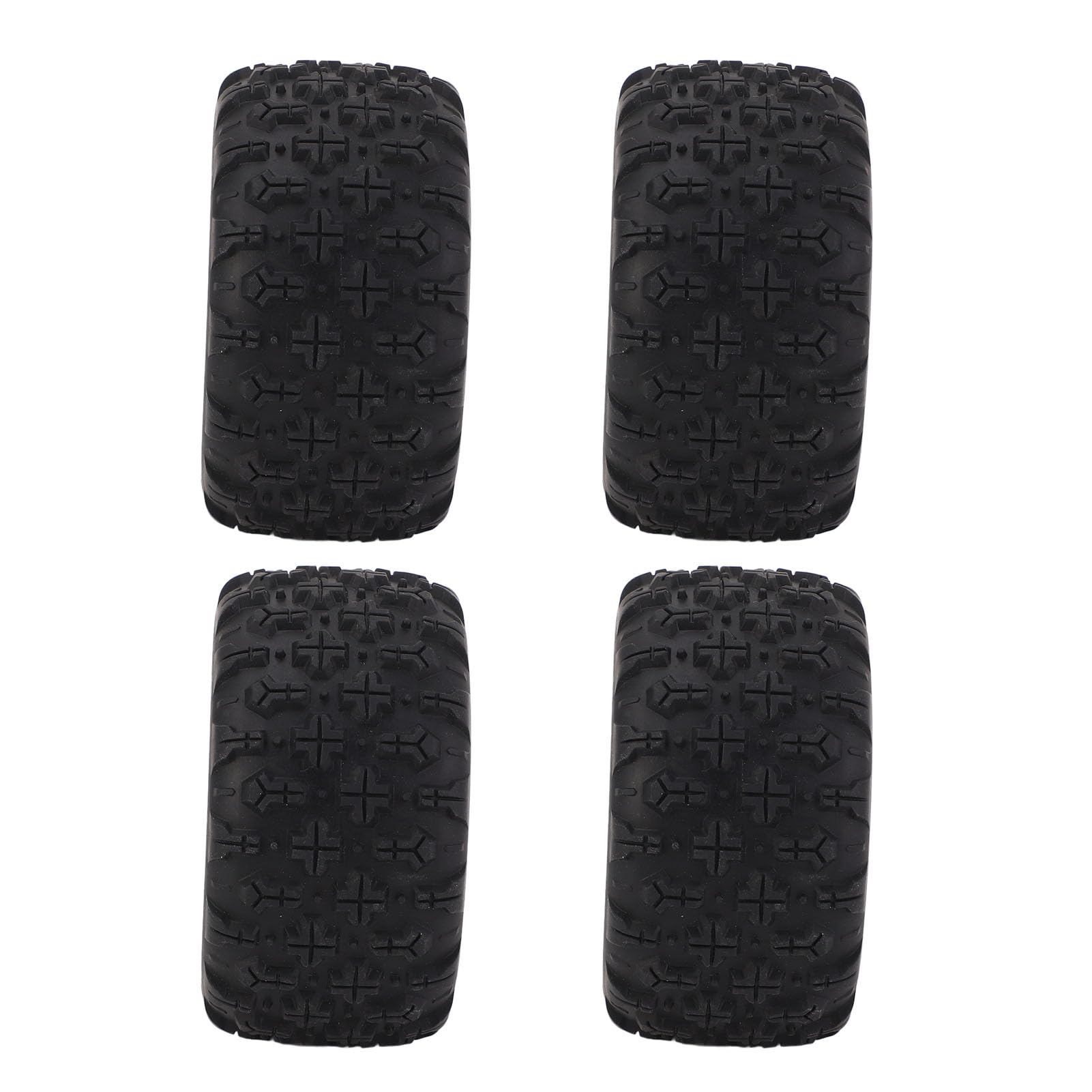 Fockety 12mm Hex Hub RC Cars Wheels and Tires, 4 Pcs RC Wheel Tires for 1/10 RC Off Road Car Truck - Image 4