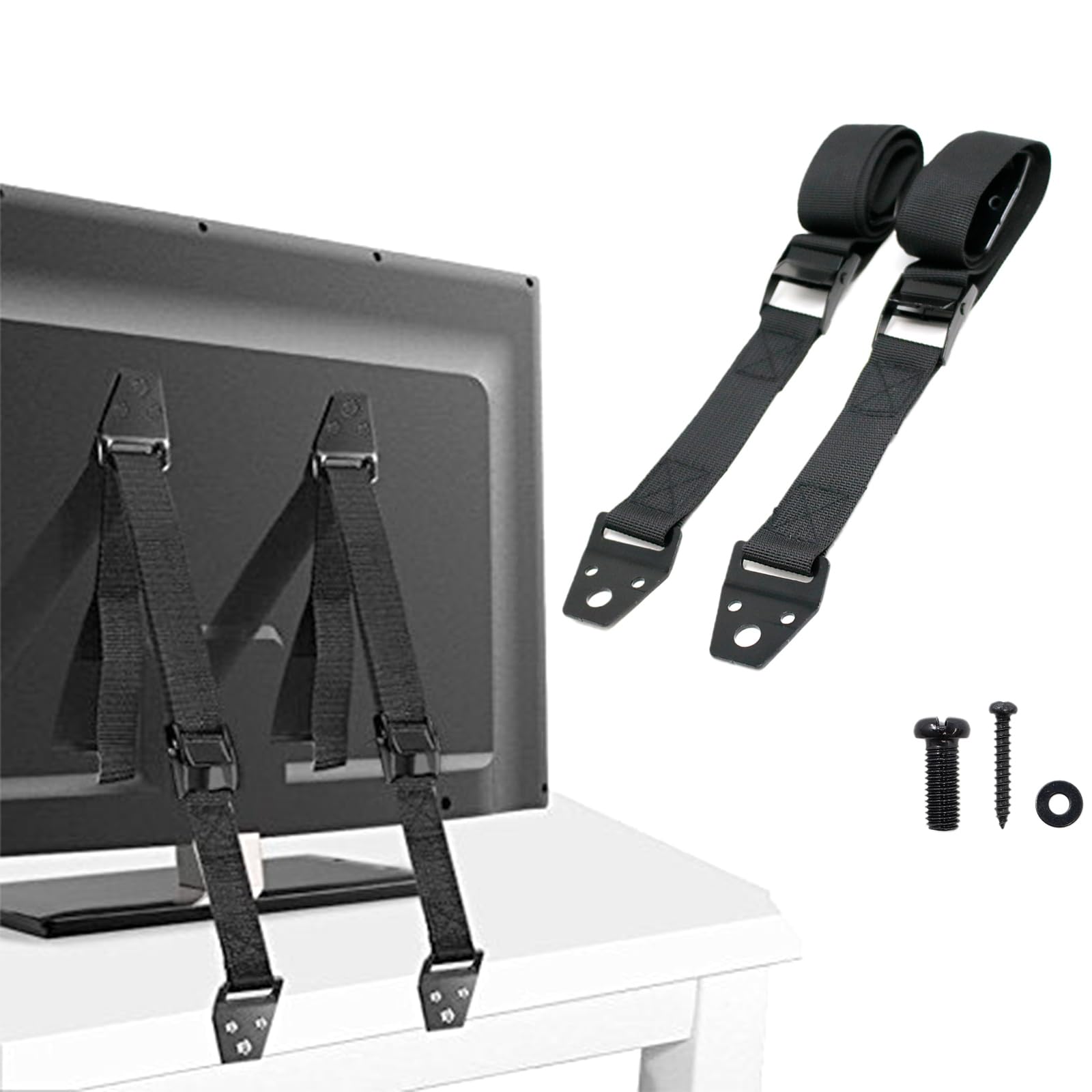 Amazon.co.jp: mitas テレビ 転倒防止 ベルト テレビ転倒防止ベルト TV