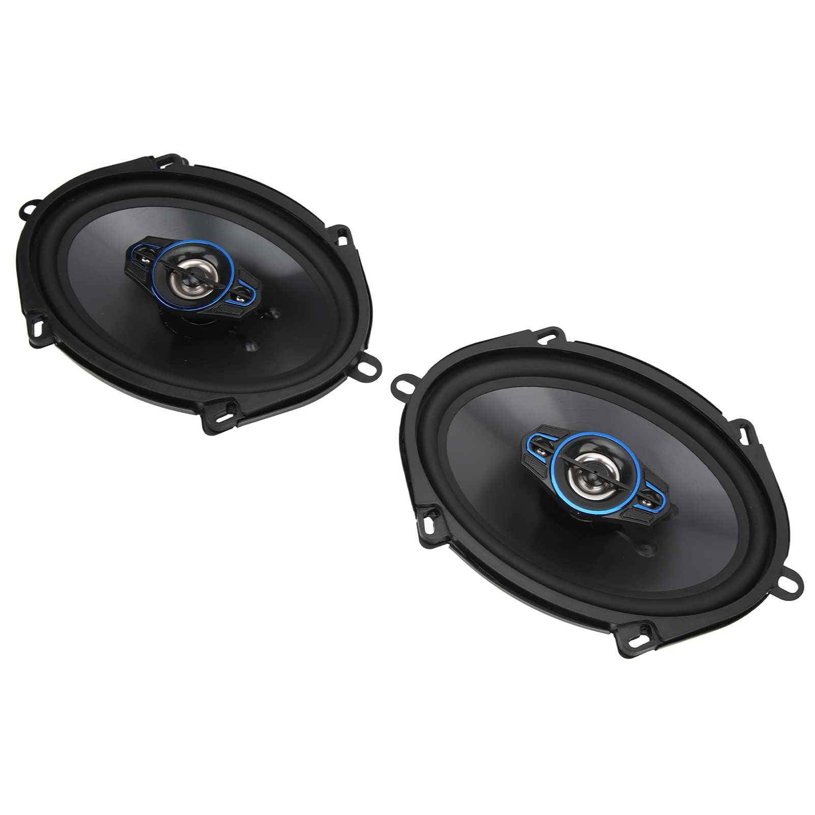 Yctze Combinar Altavoces de Tweeter Coaxiales de Automóvil Alto Rendimiento 5x7 Pulgadas 350W Sonido Componente 350W para una Actualización Premium