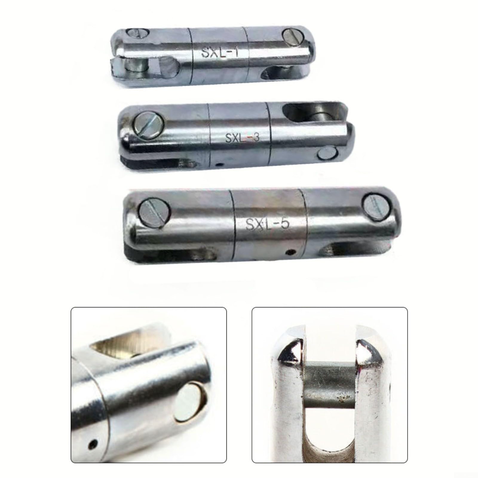 Connecteur rotatif 1T 3T 5T Câble en acier allié émerillon, câble métallique, câble à billes (5T)