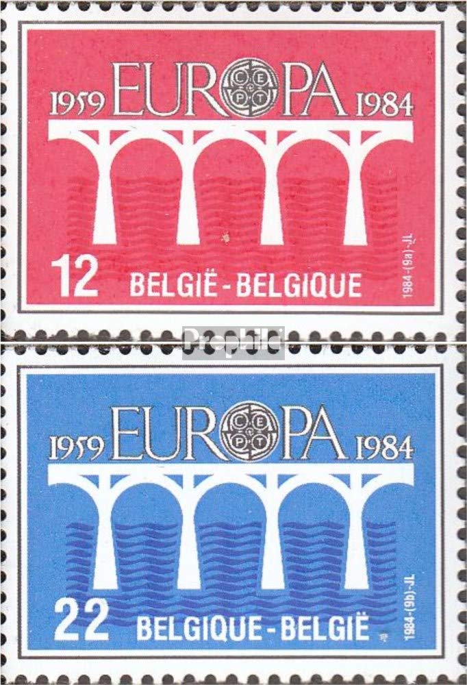 Bélgica 1984 – Set Completo De Sellos De Abadías MNH Con Goma Original – Prophila Collection