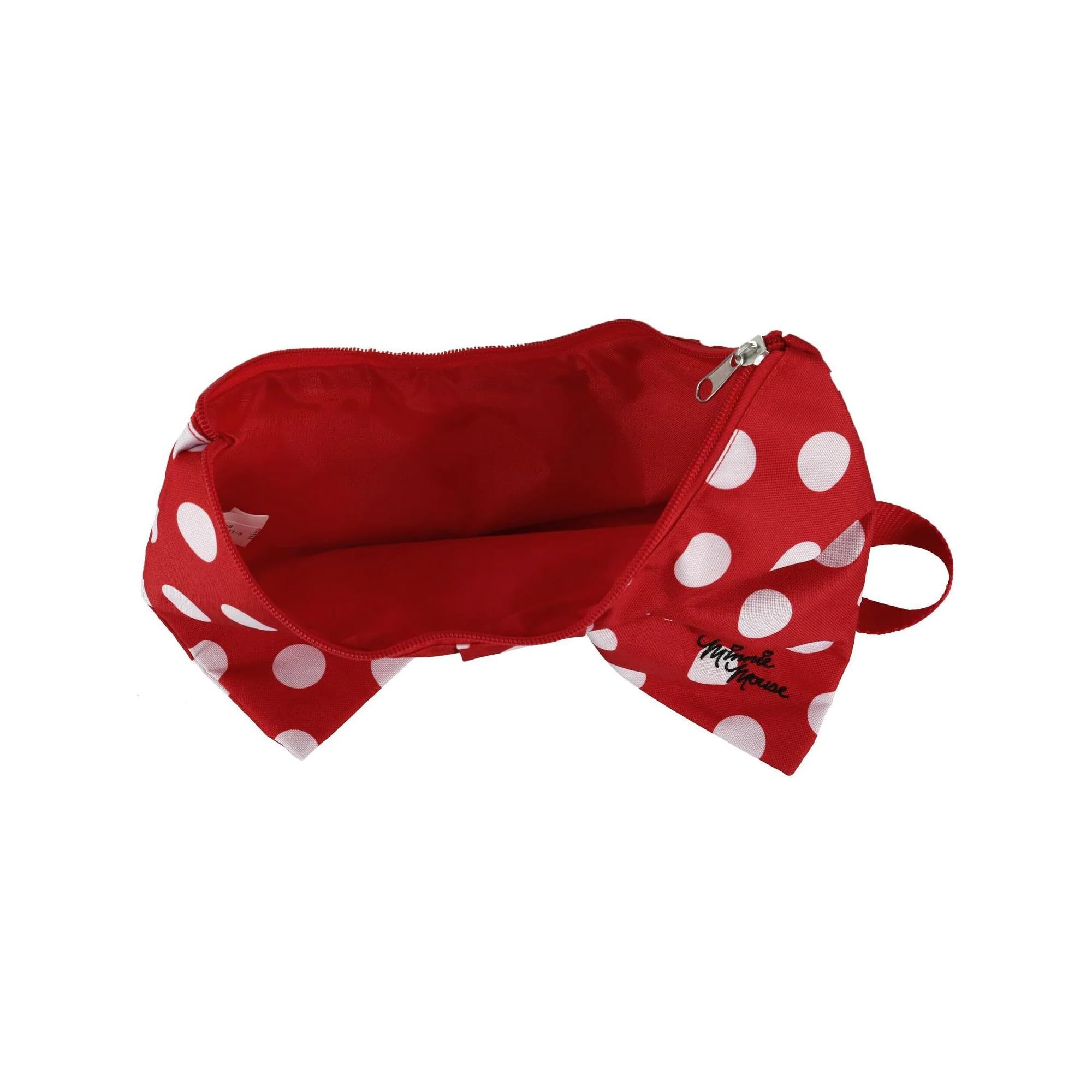 Disney Red and Black Polka Dot Bow Bag Set Amazon.com: Loungefly x Disney Minnie Mouse Polka Dot  main image 2