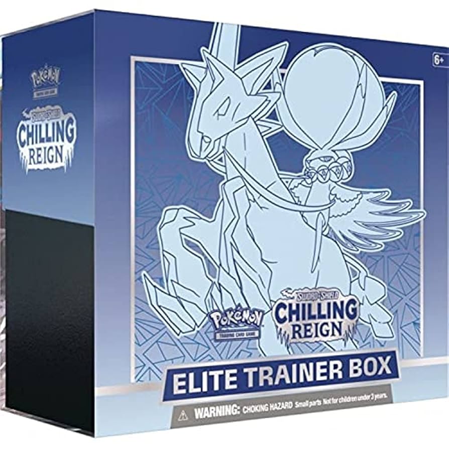 ポケモン - 【ポケモンカード】エリートトレーナーボックス Chilling Reign Amazon.com: Pokemon SAS6 Chilling Reign Ice Elite Trainer