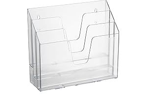 Acrimet Triple Wide File Holder: Clear & Convenient Document Organization