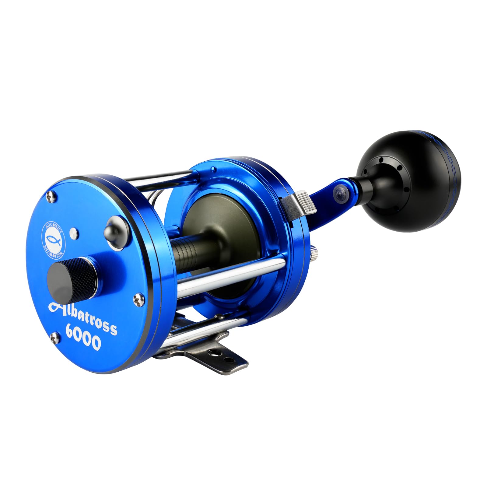 ANCIENT MARINER Albatross 6000 Catfish Reels, Conventional Round Baitcasting Reel