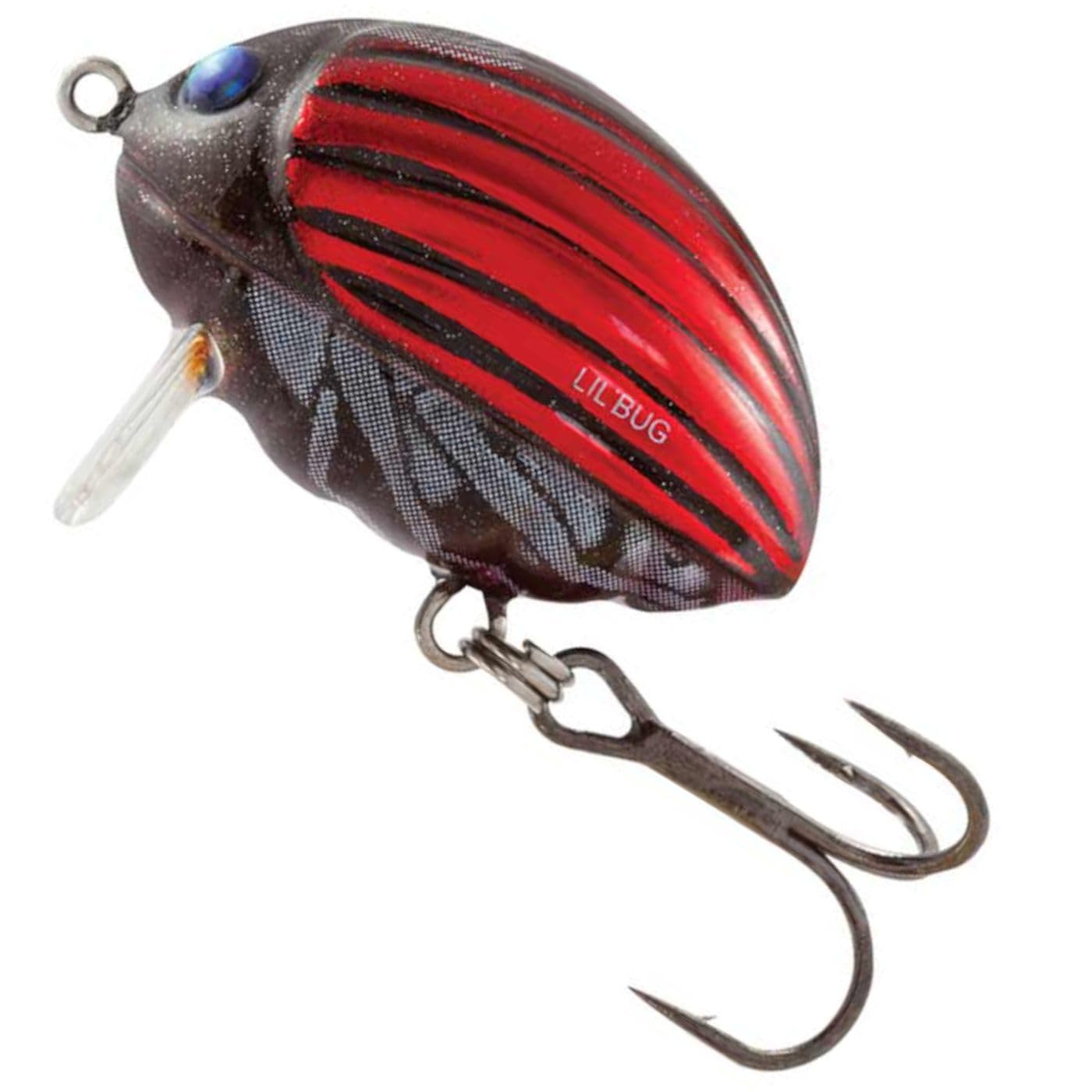 Salmo Lil Bug Floating 2cm 2.8g Bloody Bug, Surface Lure, Replicates Natural Prey, Chub, Perch, Pike, Asp, Trout, Code QBG005.