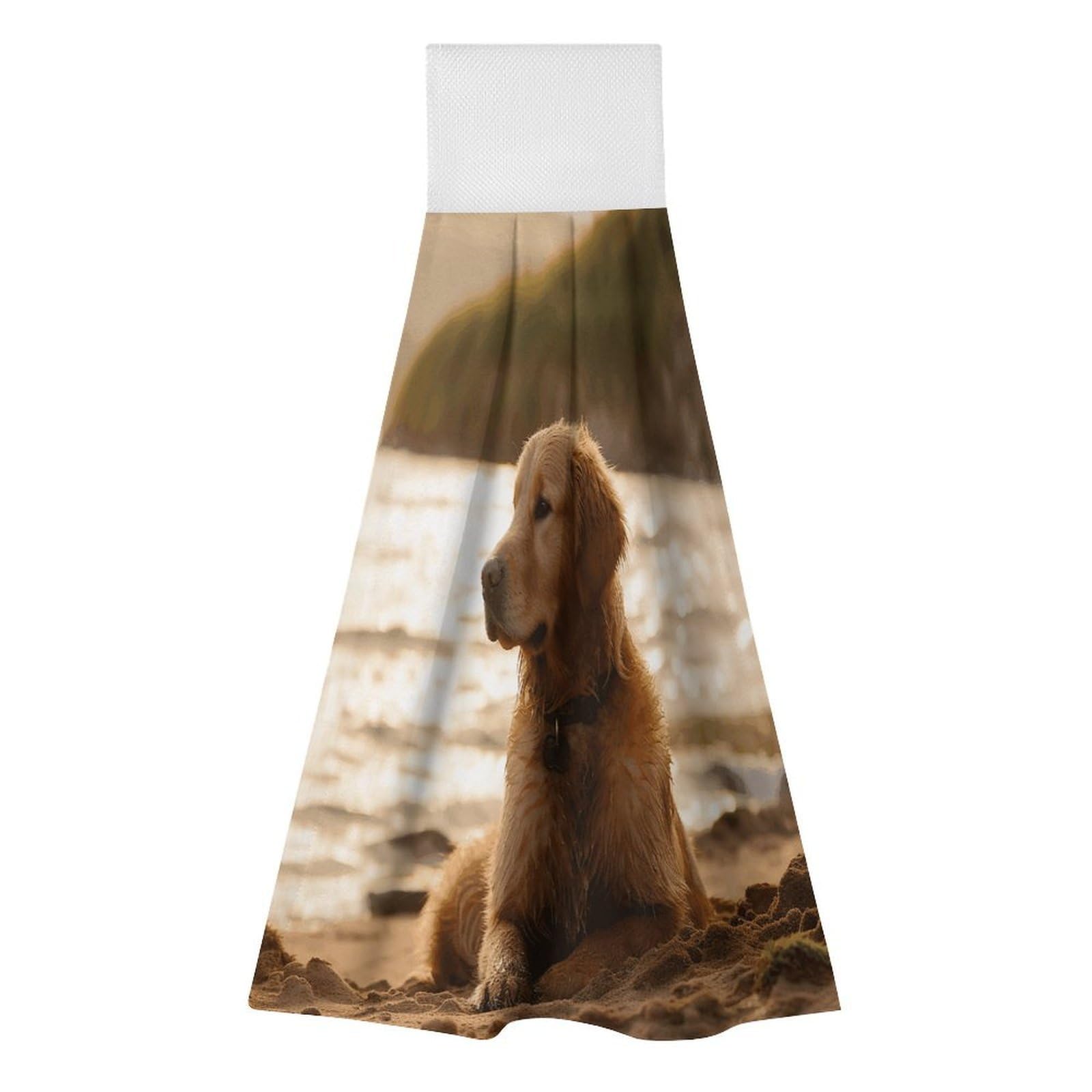 Khauerbc Style Retriever Hand Towel For Quick Drying & Absorbent,Kitchen Towels Polyester,11.9 * 11.6 In,Yoga Towel For Bathroom,Kitchen,Gym,Shower,Hotel,And Spa