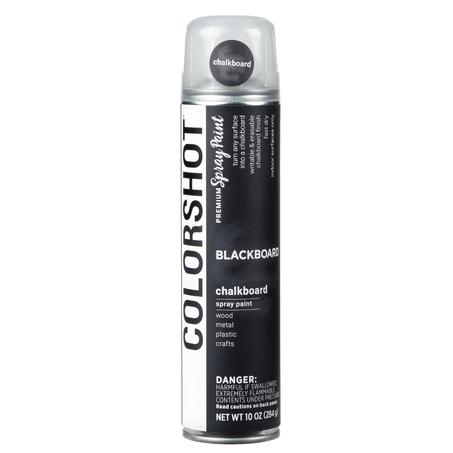Amazon.com: COLORSHOT Chalkboard Spray Paint, Blackboard (Black