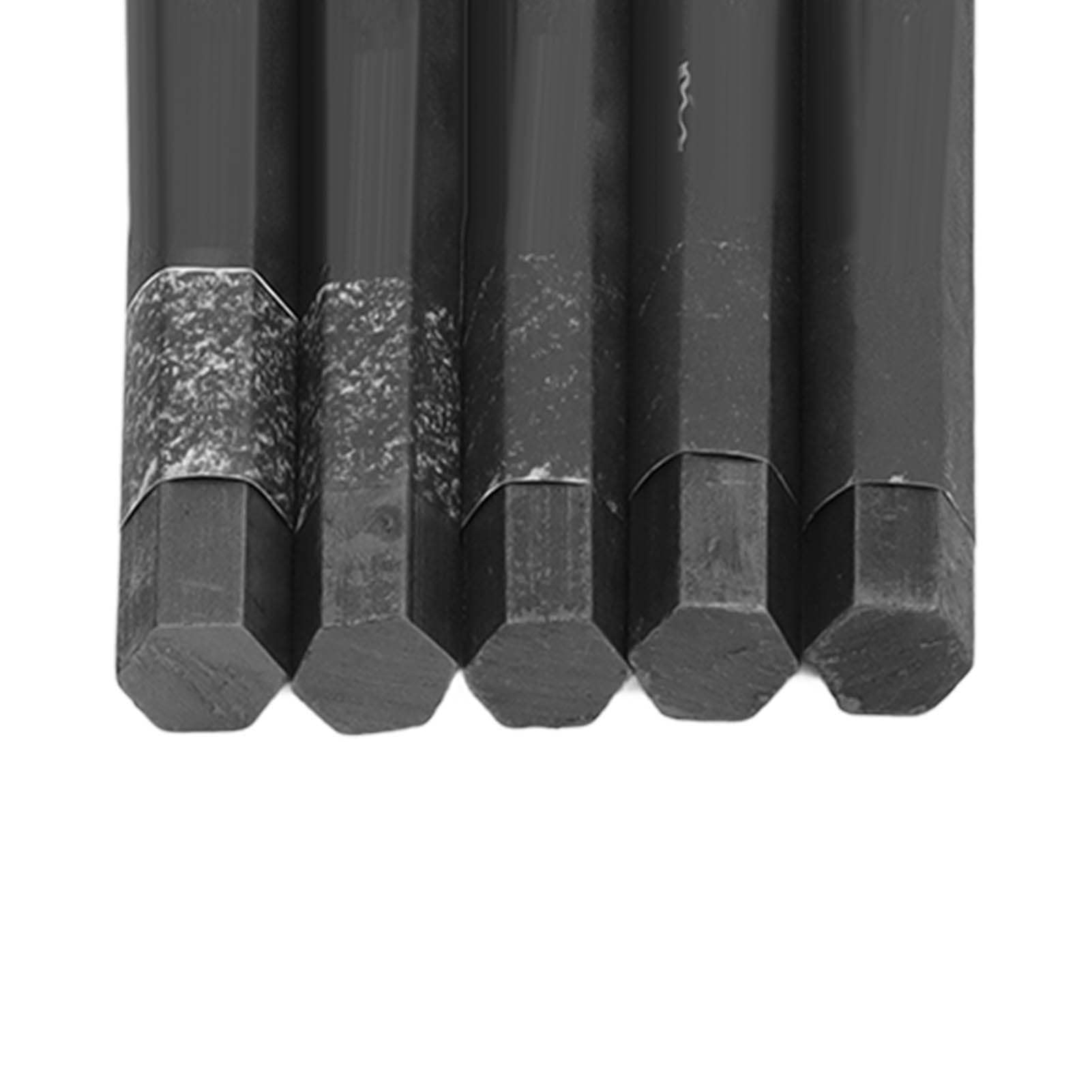 Tige en graphite, 5 bâtonnets de graphite inoffensifs solubles dans l'eau, toucher délicat et sans danger pour l'esquisse pour l'aquarelle