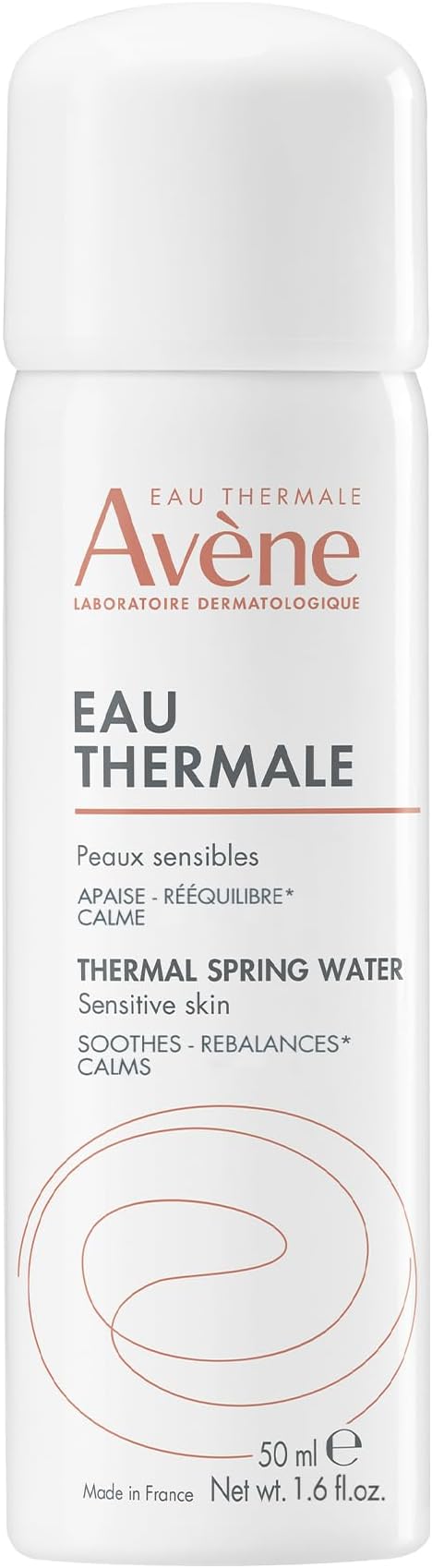 Avène Thermal Spring Water, Soothing Calming Facial Mist Spray for Sensitive Skin, Soothes, Softens + Calms Skin, Formulated with Mineral & Biological Properties