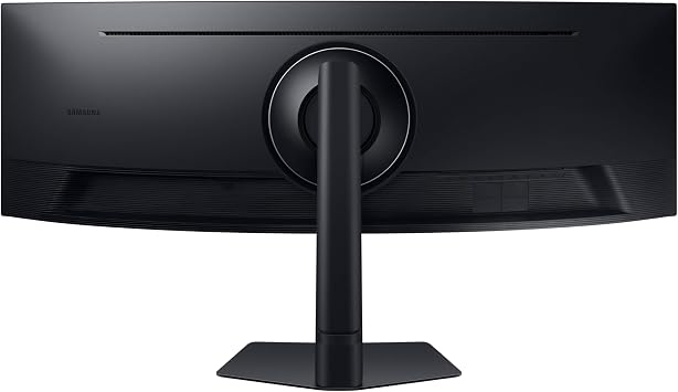 Samsung 49 Business Curved Ultrawide Dual QHD Computer Monitor, USB-C, DisplayPort, HDMI, 120Hz, VESA DisplayHDR 400, Built-in Speakers, Height Adjustable Stand, Eye Care, LS49C954UANXZA, 2024