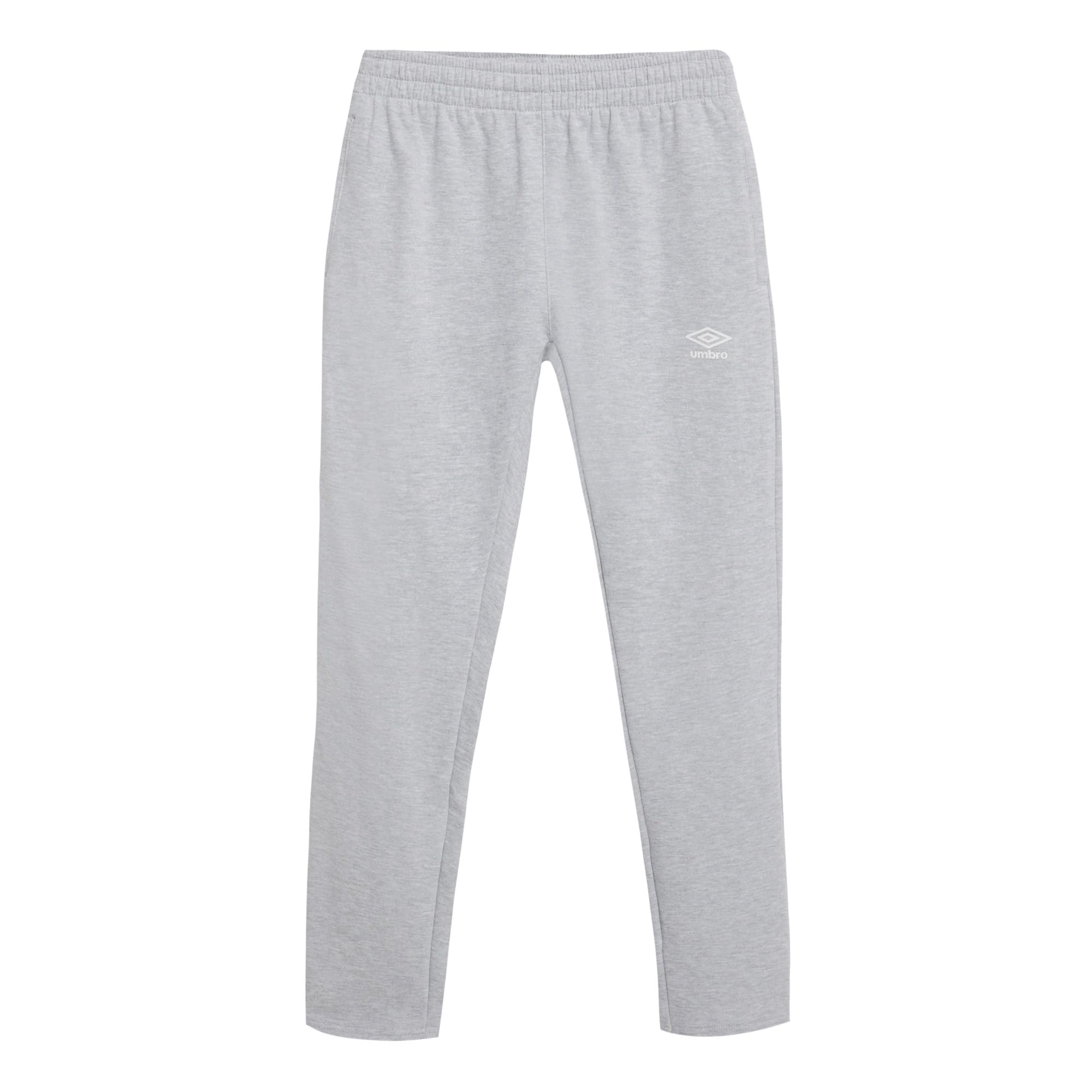 Umbro Mens Fleece Jogging Bottoms (L) (Grey Marl)