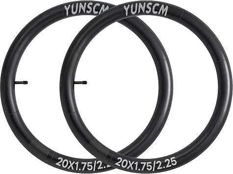 2-PCS 20 Heavy Duty Bike Tubes 20x1.75/1.95/2.10/2.125/2.25 Tire Tubes