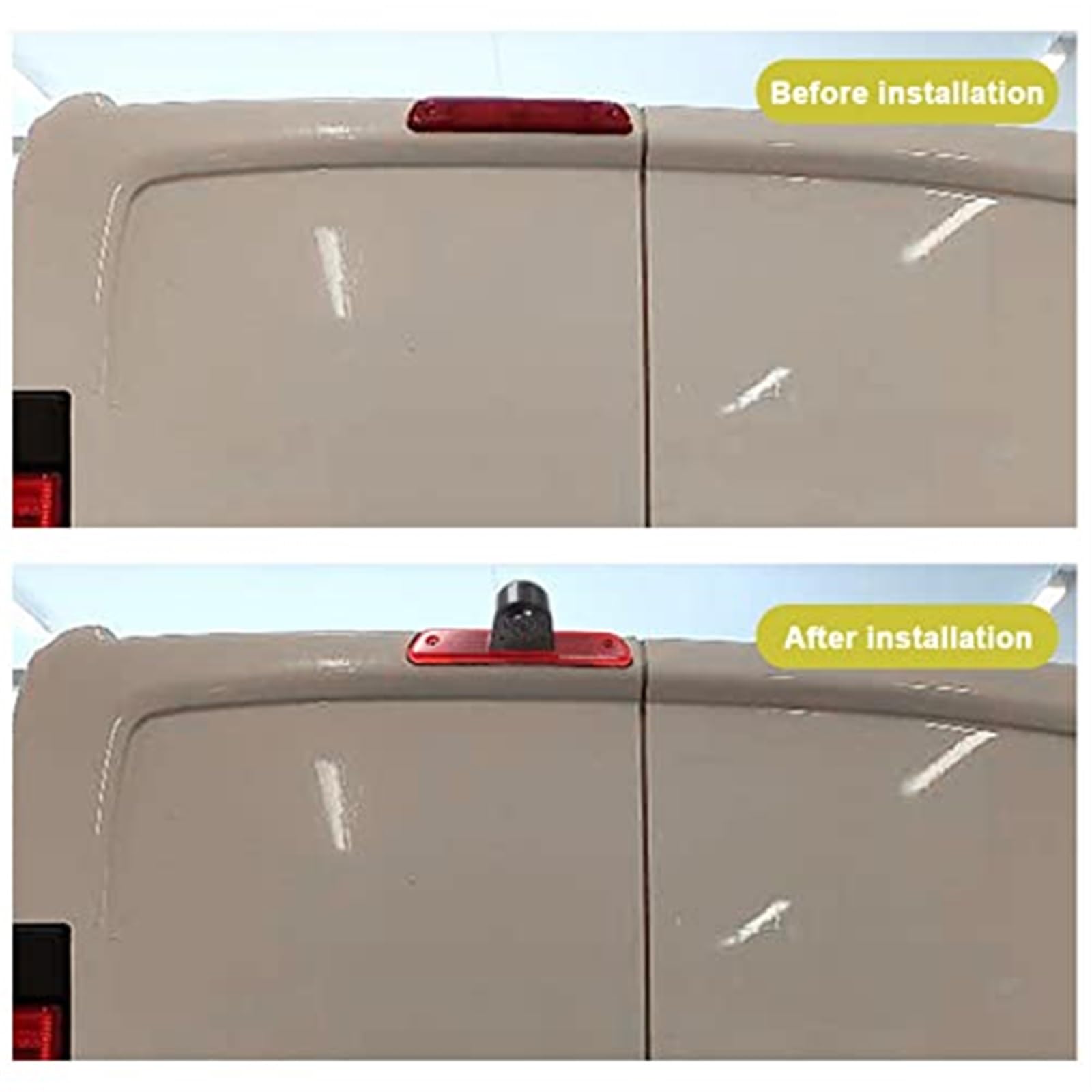 Kamera cofania HD do samochodu, kamera świateł hamowania, Citroena, Jumpy, Peugeota, Experta, Toyoty, Proace 2007-2016 Kamera tylnego światła stopu samochodu