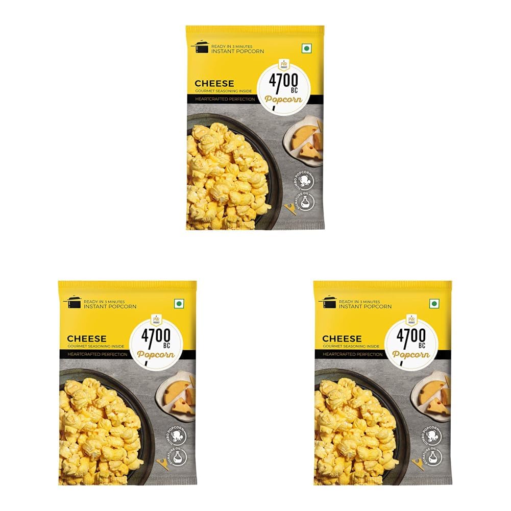 4700BC Instant Popcorn, Cheese, Pouch, 600g (Pack of 30)-image-3