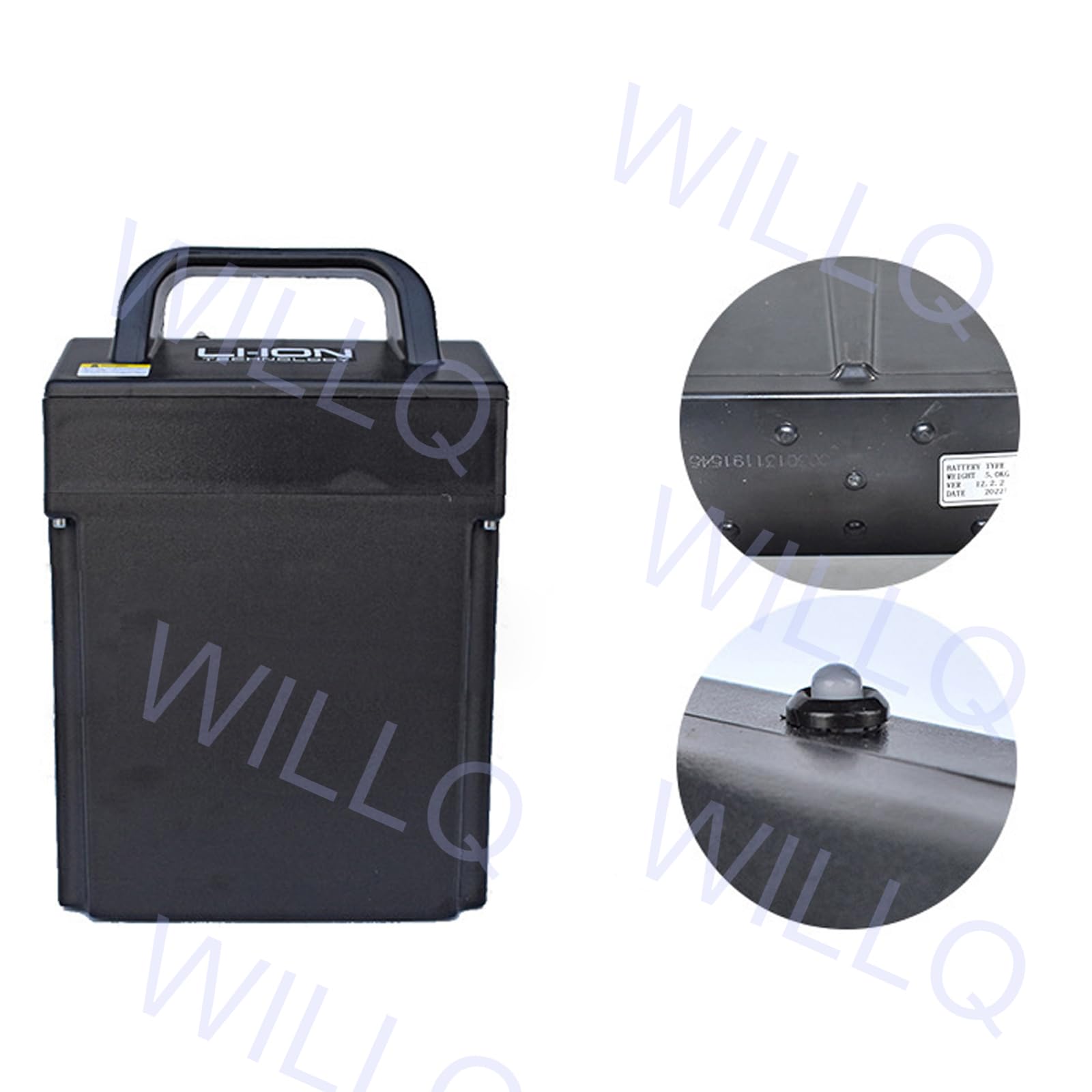 24-Volt-Gabelstaplerbatterie, 24 V 20 Ah Lithium-Eisenphosphat-Batterie als Ersatz für den Motor des Elektro-Hubwagens MT12/EPT12.