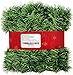 DuraCasa 50 Foot Christmas Garland for Christmas Decorations, Green Non-Lit Soft Holiday Decor for Outdoor or Indoor Use (1)