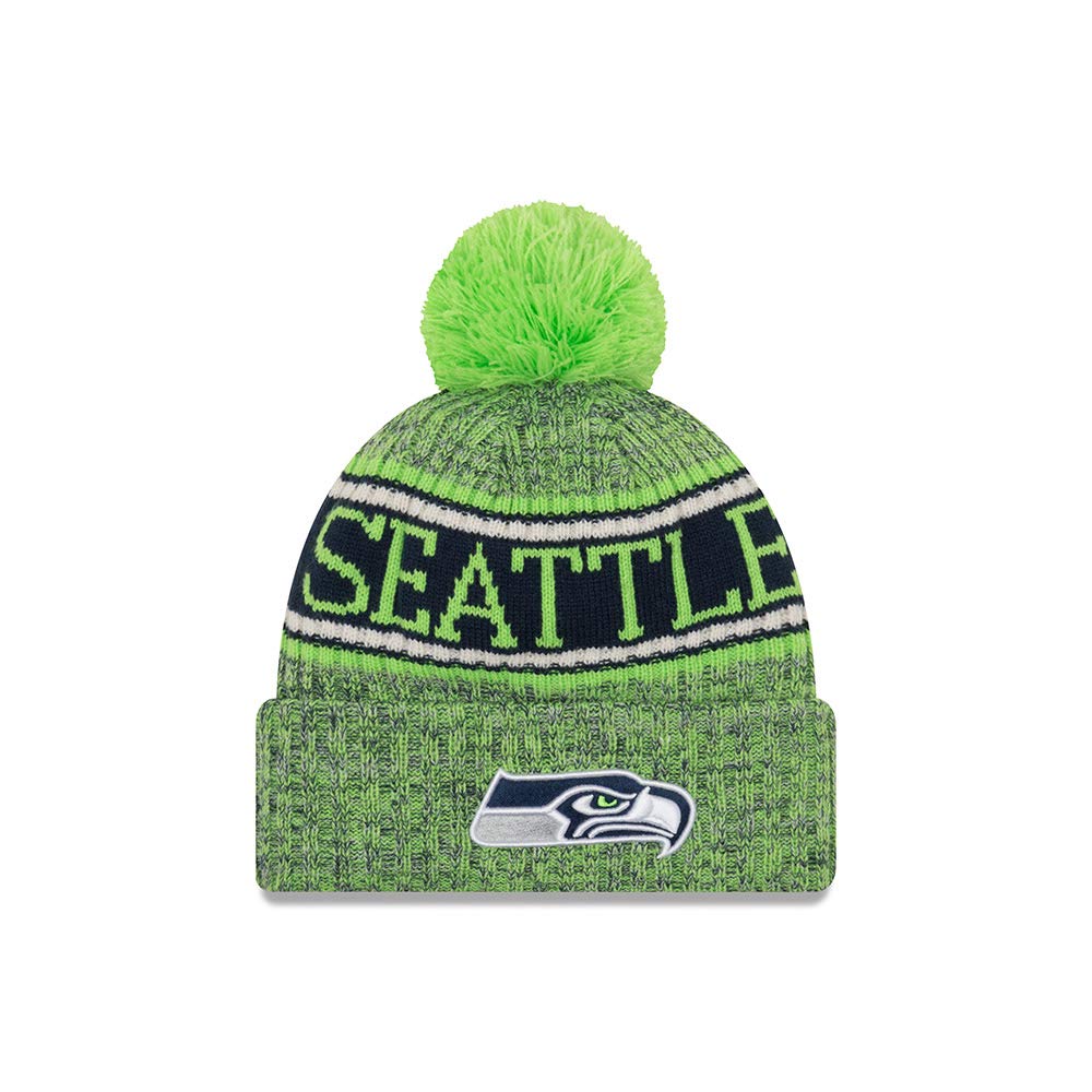 New Era Unisex Multicoloured Nfl Sideline Reserve Beanie Seattle Seahawks