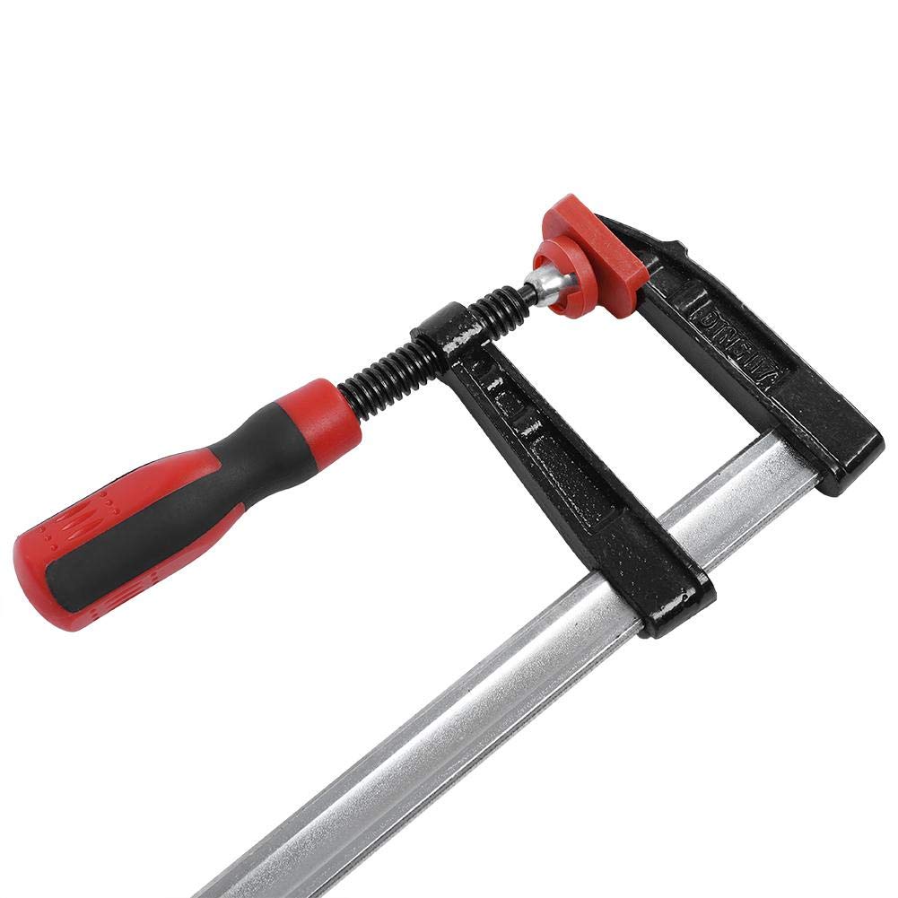 F-Bar Morsetto carpentiere Morsetti a vite per impieghi gravosi Morsetti F Morsetti per barre per la lavorazione del legno Kit di utensili manuali fai-da-te a scorrimento rapido 80 * 600mm 2 pezzi