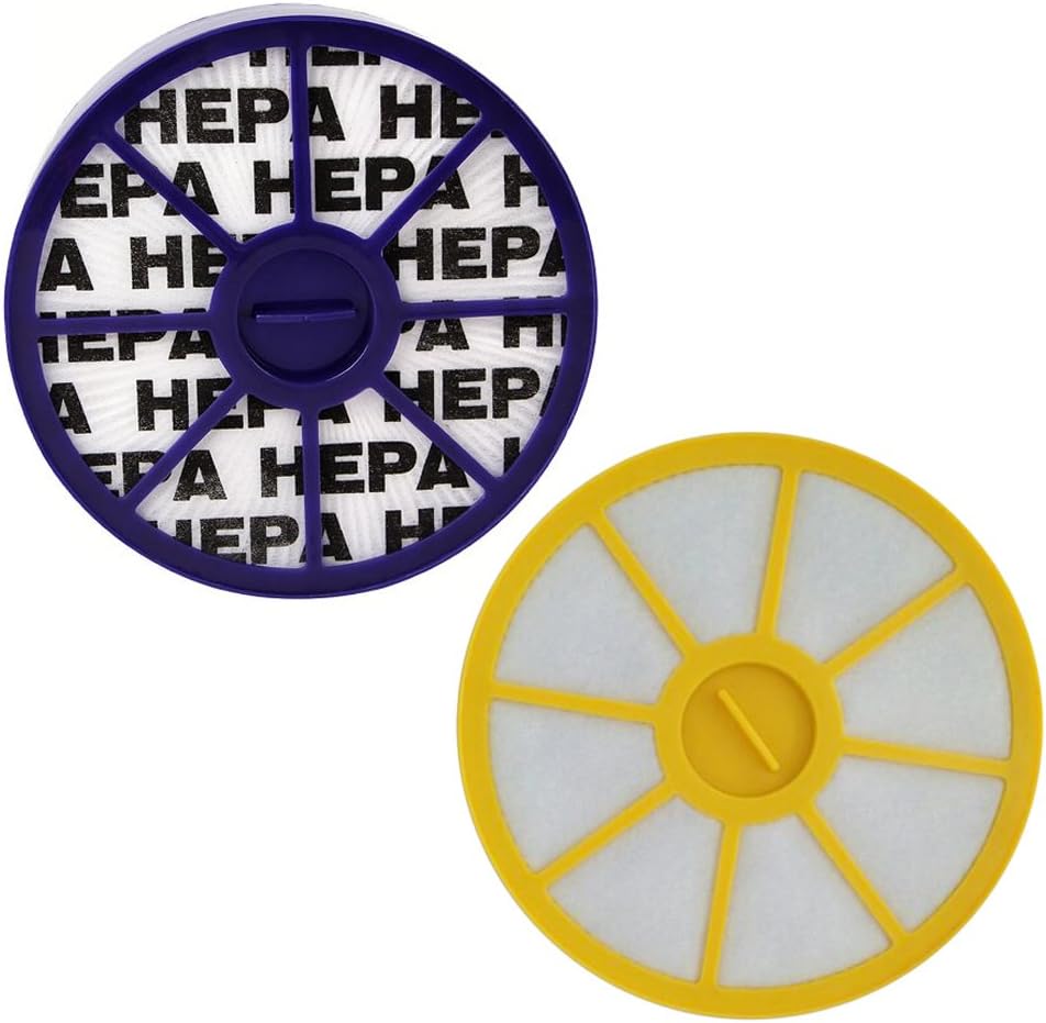 YanBan Front & Back HEPA Filter Kit for Dyson DC05 DC08 DC15 DC19 DC20 DC21 Pre Post Upper Lower Motor Allergy Vacuum