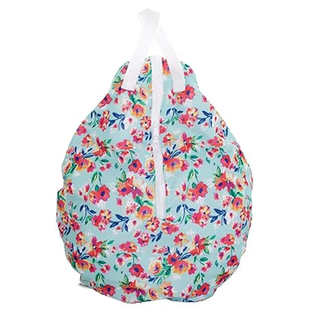 Smart Bottoms Smart Bottoms Hanging Wet Bag (Aqua Floral)
