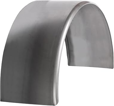 ToughGrade Round Steel Trailer Fenders | Round Steel Fender 13"W X 36"L X 20"H | Car Haulers | Landscape Trailers | Utility Trailers 1