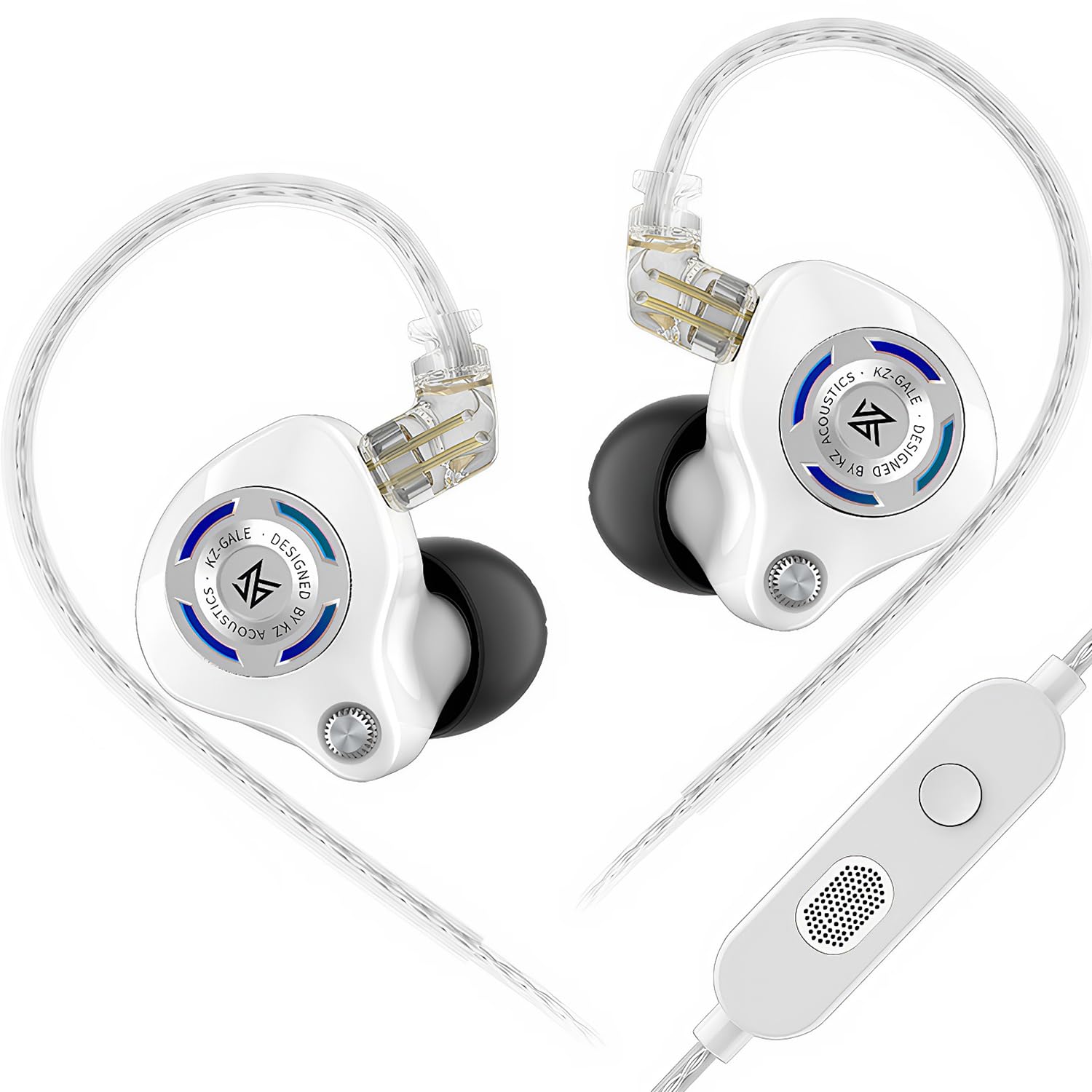 【GALE SEE FIORE】♥️ KZ-Gale Earbuds – in-Ear Headphones with Ergonomic Design, Stereo