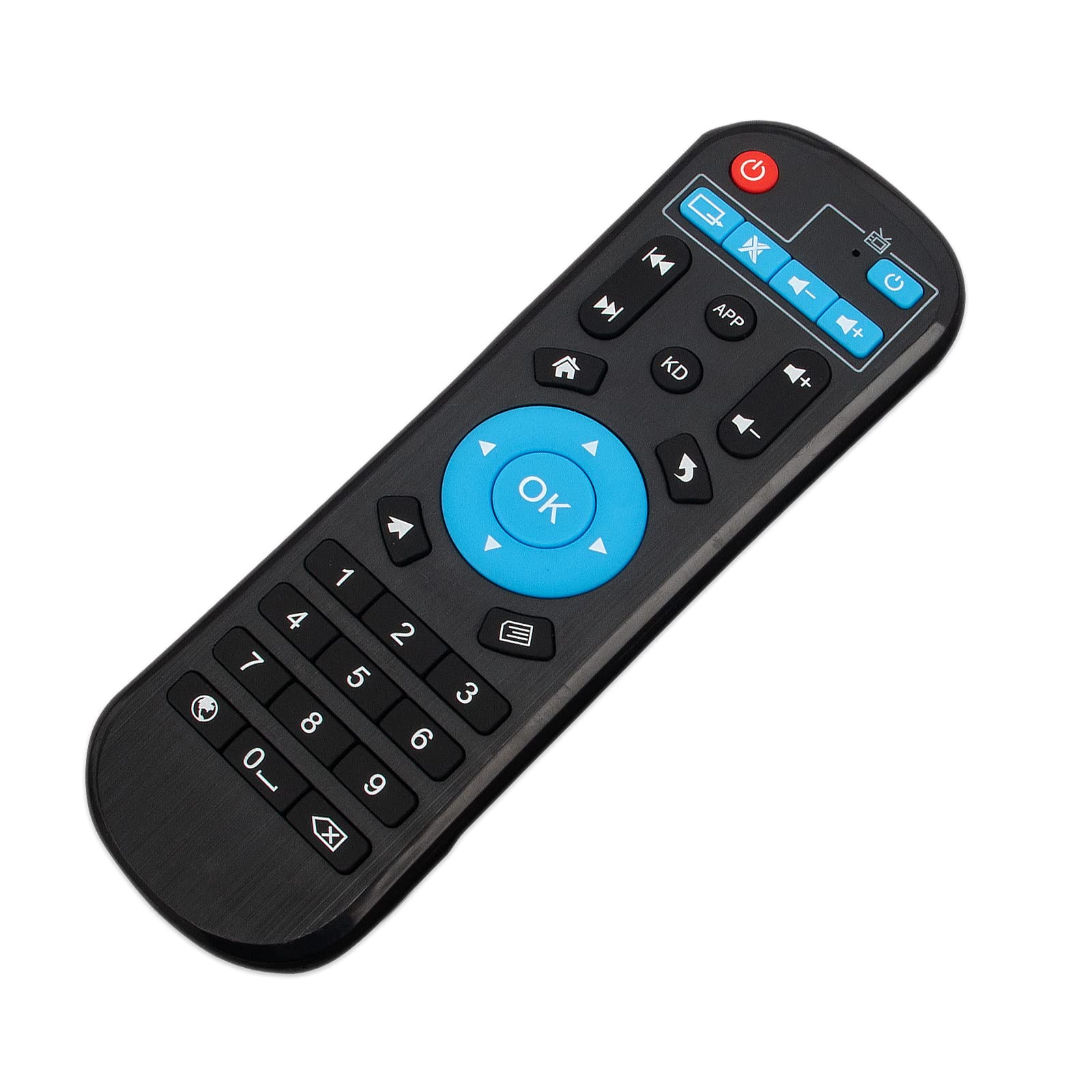 Télécommande de Remplacement contrôleur de boîtier décodeur Universel Compatible avec T95Z Plus T95U Pro T95V Pro Q Plus QBOX