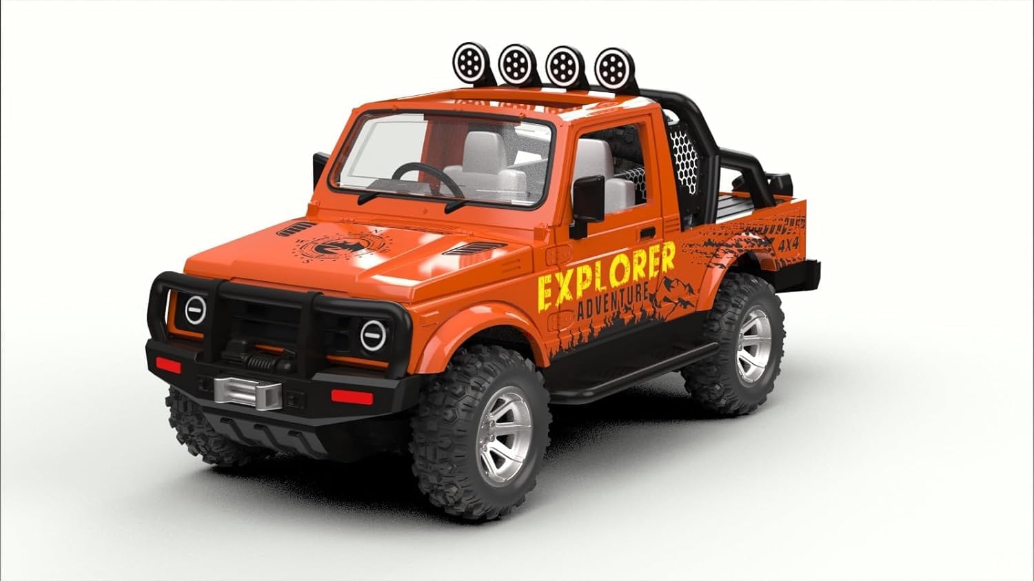 Sheel New Adventure Explorer Open Ranger Jeep 4x4 Gypsy Sports Off Road Toys Cars, Color Assorted As Per Availability (B0CN6ZSRX8) Amazon Price History, Amazon Price Tracker
