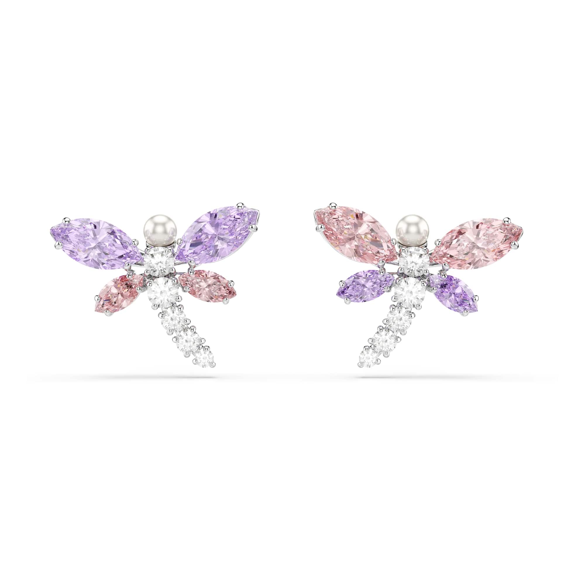 Ariana Grande X Swarovski Collection, Mixed Cuts, Dragonfly, Rhodium Plated-image-8