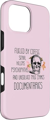 Vista 48 de Funda para iPhone 11 Coffee Serial Killers Psychopaths and Unsolved True Crimes