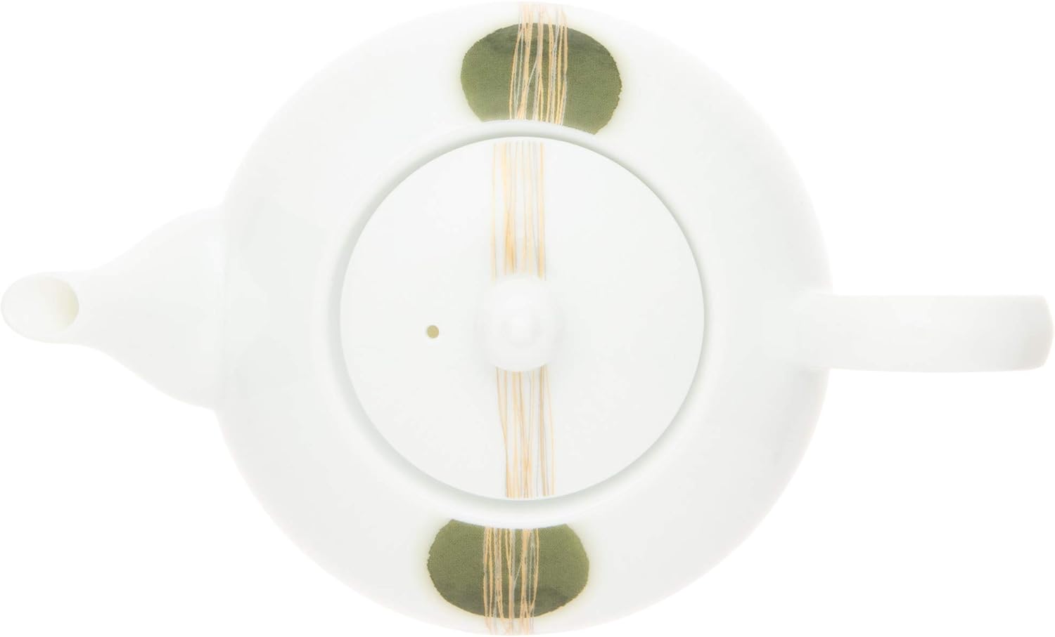 Noritake WY1011/1658 Noritake Teacup (with Lid and Pot) Set, 5.3 fl oz (160 cc), Everleaf Grass Tea Cup, 5 Pieces, Pot: 1, Fine Porcelain