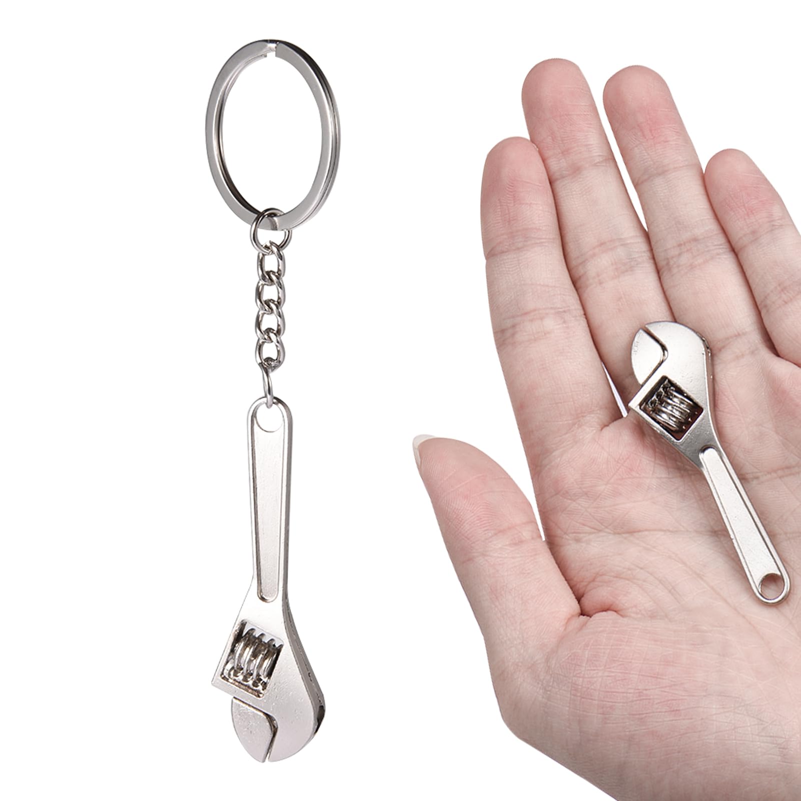 ORUZA 4Inch Mini Adjustable Wrench, Multifuction Spanner, Small Wrench ...