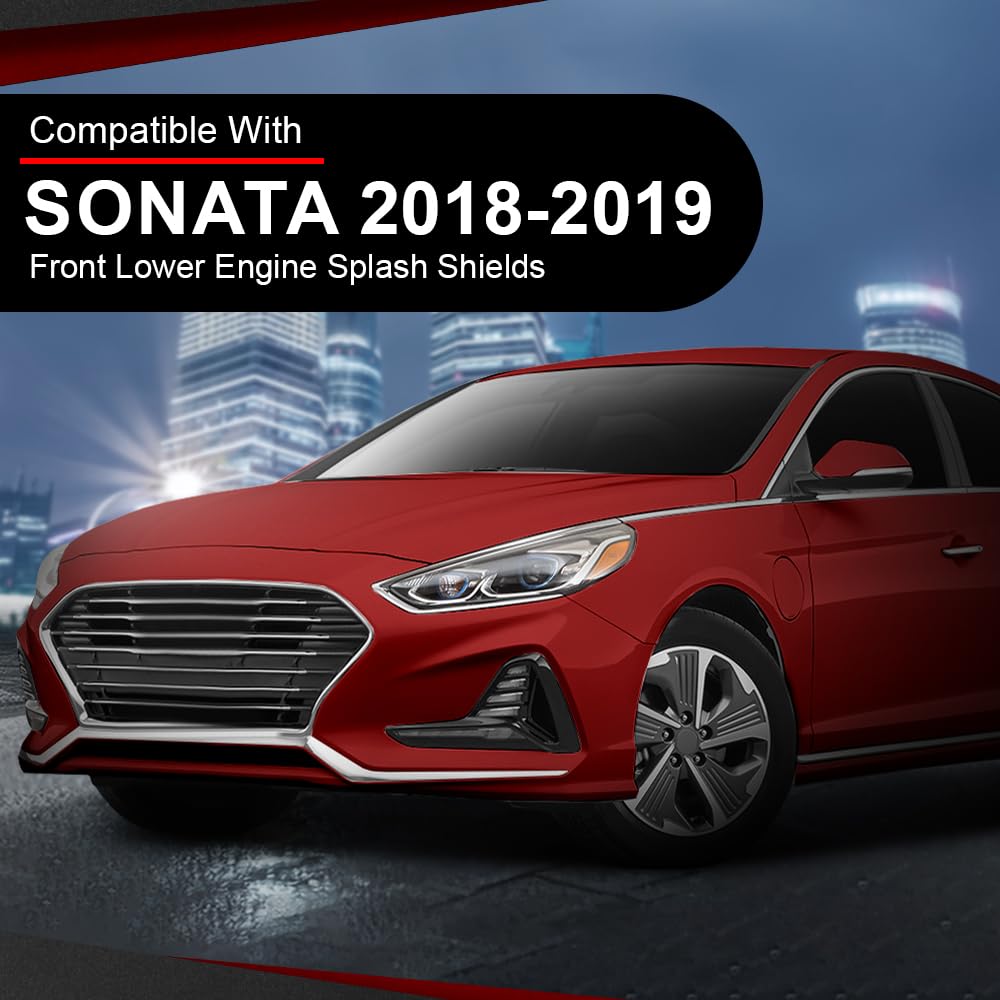 Front Lower Engine Splash Shields Sonata Sport 2018-2019 29110C2500 HY1228195 image 8