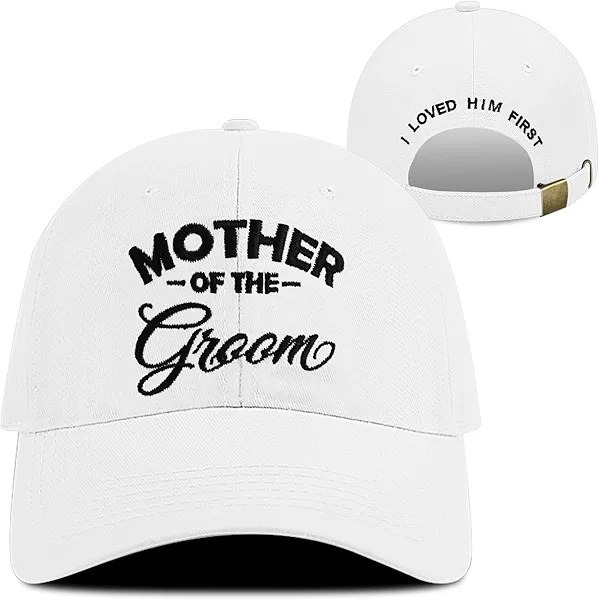 Embroidered Baseball Cap Women Men Engagement Anniversary Honeymoon Wedding Gifts Newlyweds Couples Adjustable Hats
