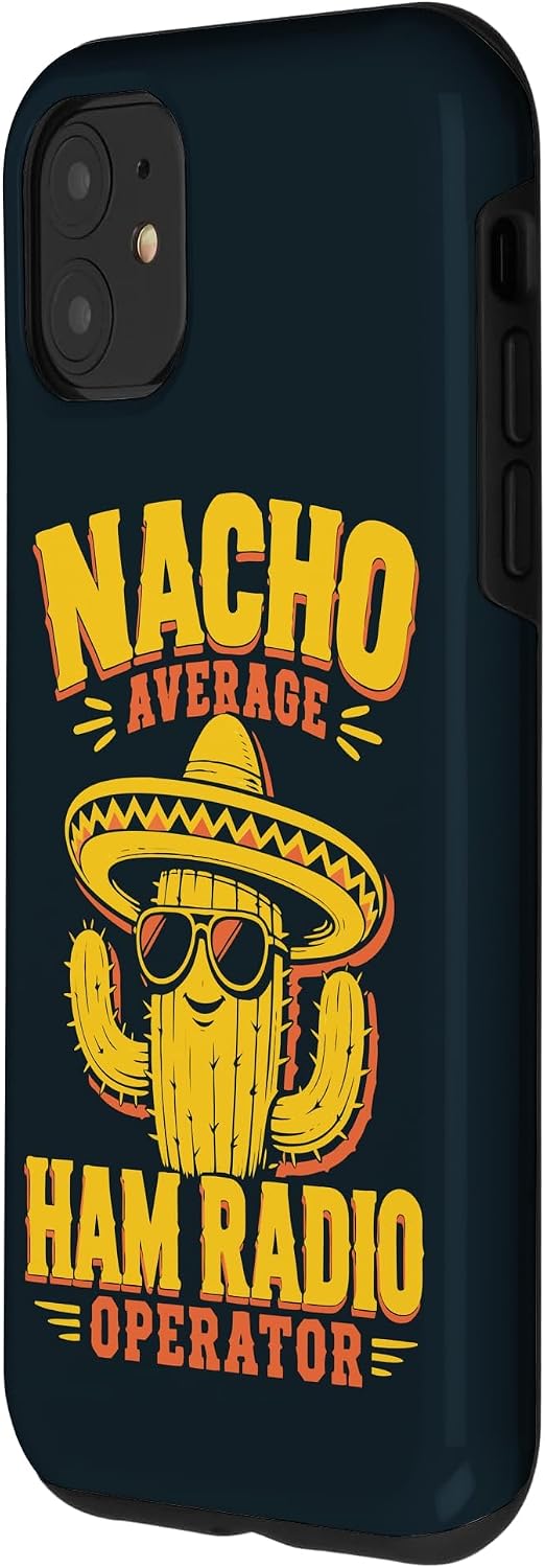 Funny Ham Radio Operator Case for iPhone 11 image 2