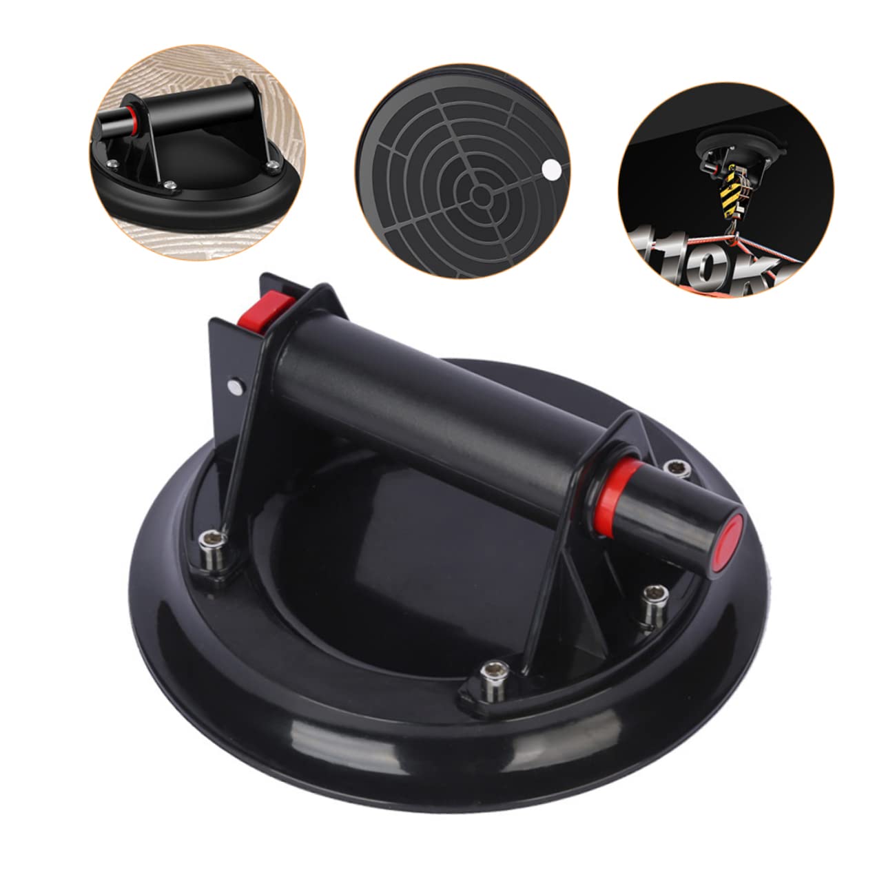 HAPINARY Large Suction Cups for Glass Lifting Vacuum Panel Lifter Suction Cup Vacuum Glass Lifter Tool