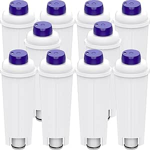 Waterdrop De'Longhi® DLSC002 8 vervangende filterpatronen voor De'Longhi® Magnifica® S, Eletta® Explorer, Dinamica® en ECAM Series waterfilter