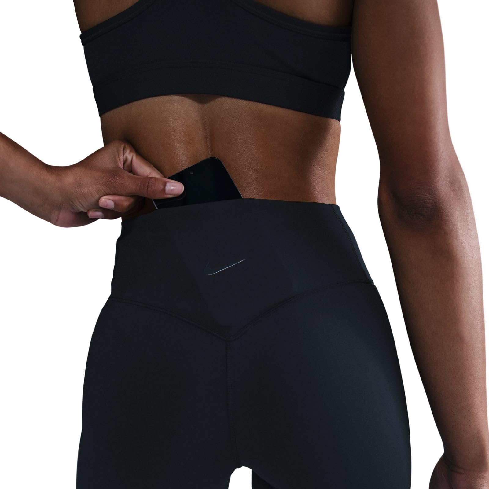 Nike Universa Bike Shorts mit Taschen, mittlerem Halt und hohem Bund für Damen (ca. 12,7 cm), HQ6832
