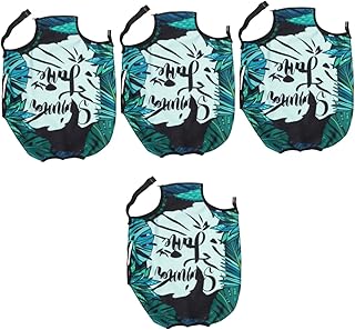 4 Peças Mala De Bagagem Capa Protetora Contra Poeira Manga De Mala Para Bagagem Envoltório De Bagagem Manga Duffle Bag Bagagem De Mão Capa Protetora De Bagagem Poliéster Viagem