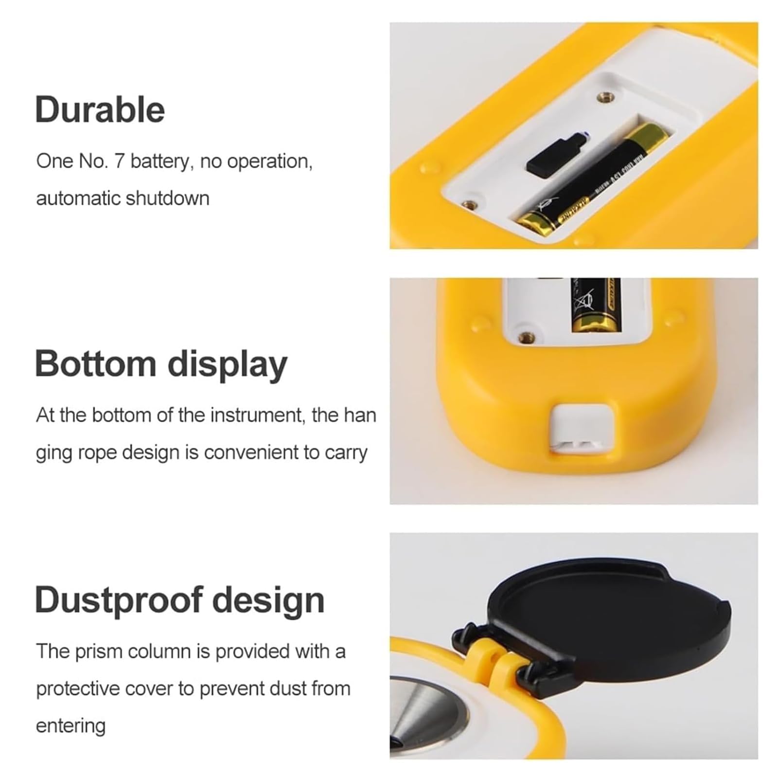 Refractómetro Digital Brix, Medidor De Frutas De Alta Precisión con Rango De 0-55% con Función De Compensación Automática De Temperatura, Precisión De ±0,2% E Impermeabilidad Ip65
